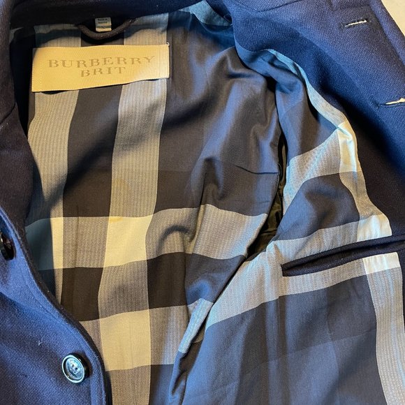 Burberry Car Coat - Cashmere Wool Blend - Picture 4 of 10